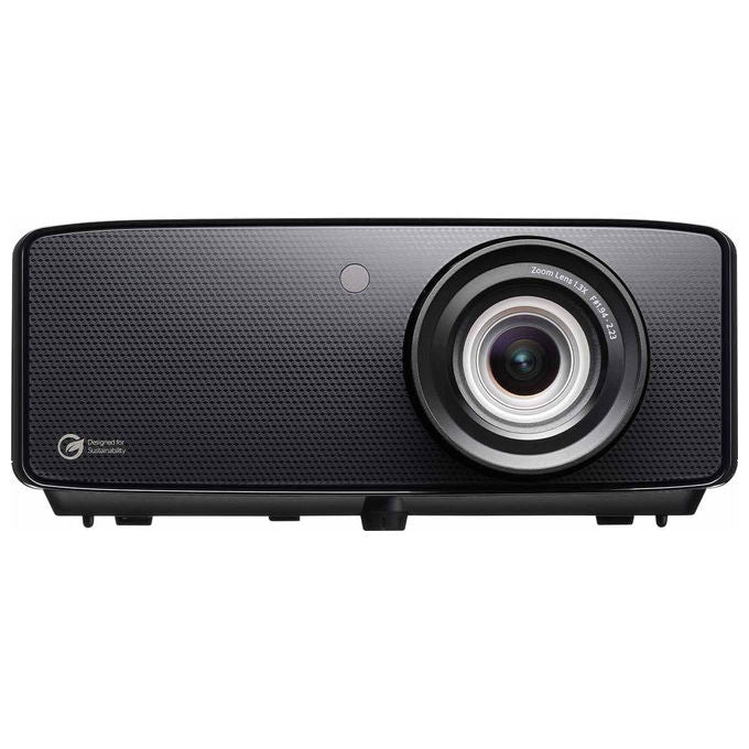 Optoma UZ38X Proiettore Laser DLP UHD 4K 3800 ANSI lumen Contrasto 1500000:1 HDR Filmmaker Mode colore Nero