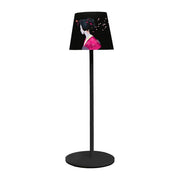 Majestic 120454 SW Alea Dulac Rondine Lampada da tavolo LED ricaricabile Touch Dimmer IP54 500 lm 45h autonomia colore Bianco