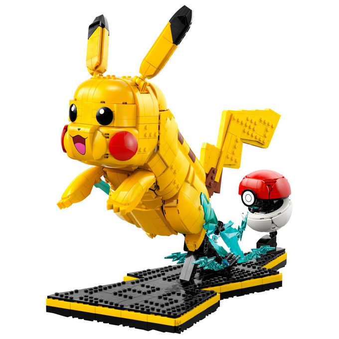 Lego 72152 Pokémon Pikachu e Poké Ball Set da Costruzione 2050 Pezzi Figura Snodabile con Espositore 18+