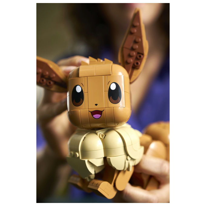 Lego 72151 Pokémon Set da Costruzione Eevee Figure Snodabile 587 Pezzi per Adulti 18+ colore Multicolore