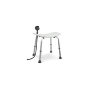 Gedy 1083-02 Friend Sedile per Vasca Estensibile Alluminio Polietilene carico max 100 Kg colore Bianco