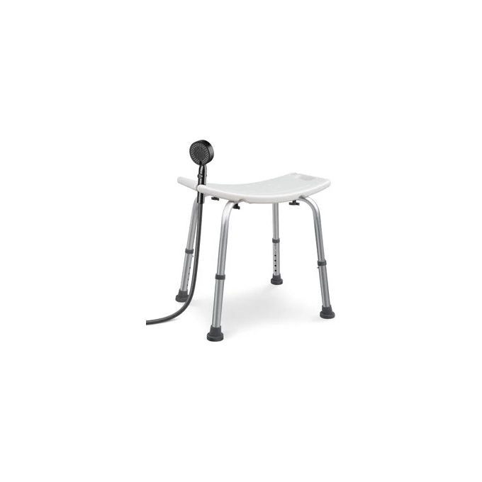 Gedy 1083-02 Friend Sedile per Vasca Estensibile Alluminio Polietilene carico max 100 Kg colore Bianco
