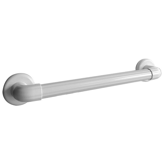 Gedy 10210245100 Friend Maniglione Bagno 45 cm Resine Termoplastiche Fissaggio a Viti 120 Kg colore Bianco