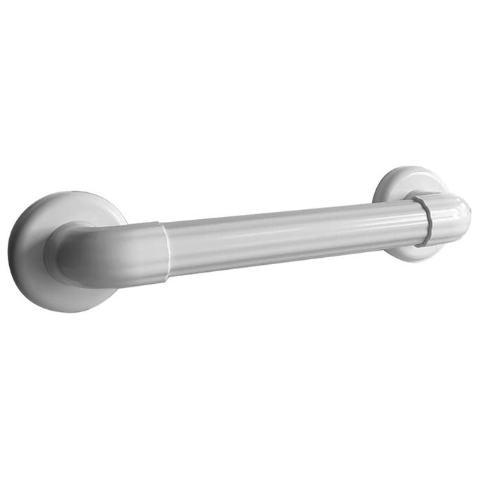 Gedy 10210230100 Friend Maniglione da Bagno 30 cm Resine Termoplastiche Fissaggio a Viti Carico Max 140 Kg colore Bianco