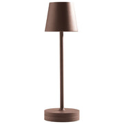 Gea Luce GLS041 Lampada da Tavolino Esterno Ricaricabile LED 3W 300 lm 3000K IP54 colore Marrone