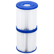Bestway 58093 Flowclear Cartuccia filtrante Tipo I per pompe 1249 l-h 2 pz colore Bianco Blu