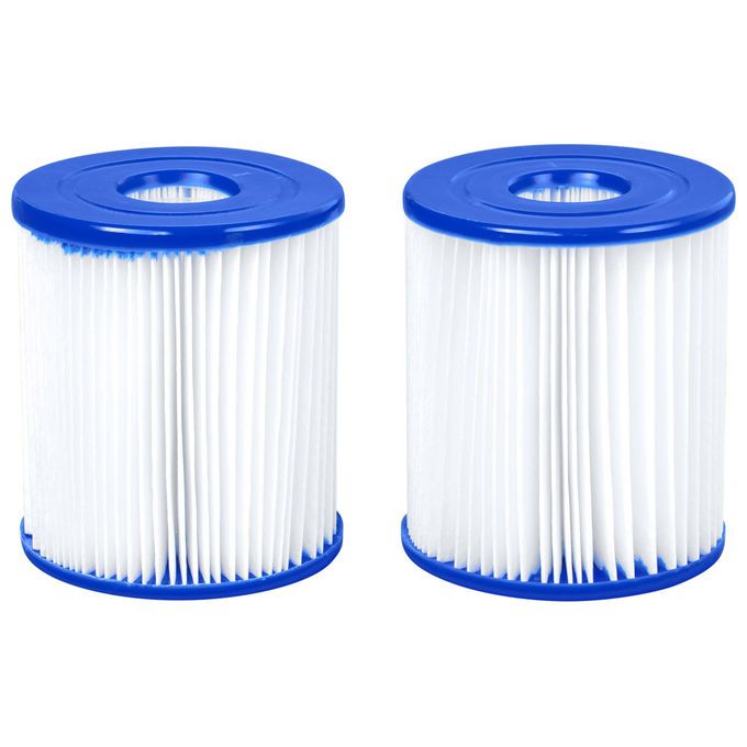 Bestway 58093 Flowclear Cartuccia filtrante Tipo I per pompe 1249 l-h 2 pz colore Bianco Blu