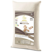 Italbaby 020.3500 Bio Cotton Guanciale per Lettino Cotone Organico Anallergico Oeko-Tex 40x60x5 cm colore Bianco