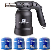 Ilsa 13800000IVV Cannello a gas ricaricabile accensione piezoelettrica capacita' 13,5 gr temperatura massima 1300°C