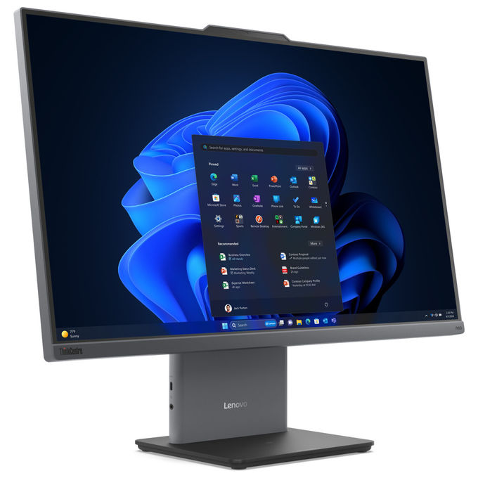 Lenovo 13QF000HIX ThinkCentre neo 50a PC All-in-One 27'' FHD Intel Core Ultra 5 226V 16 GB RAM 512 GB SSD Windows 11 Pro colore Grigio
