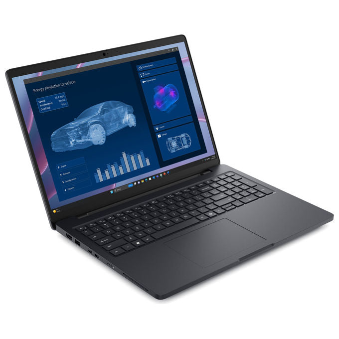 Dell MC16255 Pro Max 16 Workstation Mobile AMD Ryzen AI 7 PRO 350 32 GB SSD 512 GB NVIDIA RTX PRO 500 Blackwell 16'' colore Nero