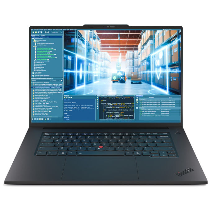Lenovo 21Q8003VIX ThinkPad P1 Gen 8 Workstation Mobile 16 '' Intel Core Ultra 9 285H 64GB 1TB SSD NVIDIA RTX PRO 2000 Blackwell colore Nero