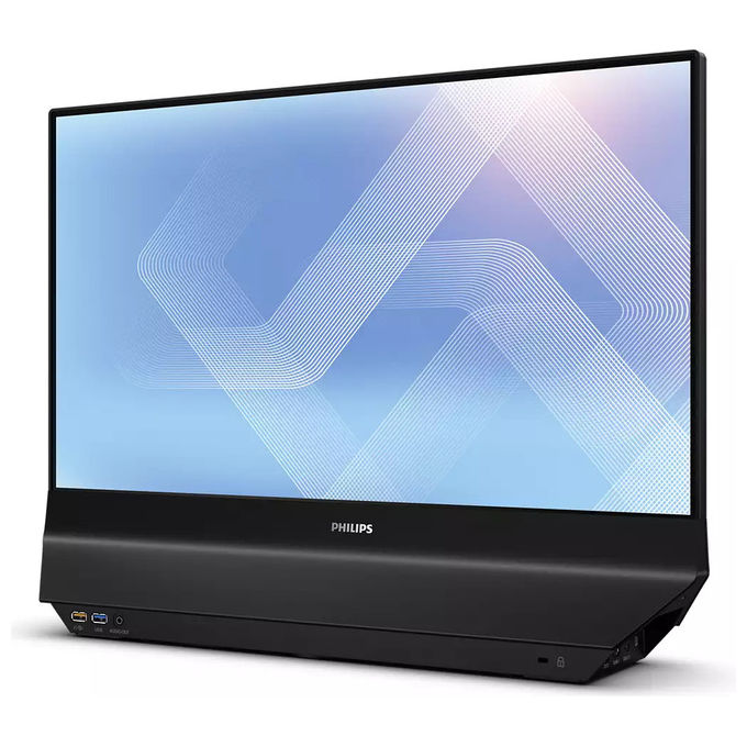 Philips 24B2D5300-00 Monitor Dual Side 23.8'' IPS FHD 1920x1080 120Hz USB-C HDMI Altoparlanti colore Nero