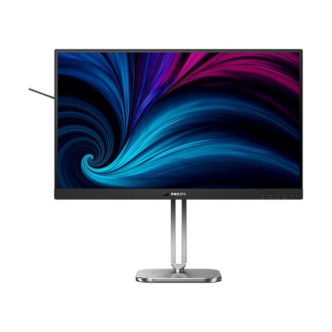Philips 27B2U4601H Monitor 27'' IPS QHD 2560x1440 120Hz 4ms Webcam Windows Hello USB-C Hub Ethernet colore Argento