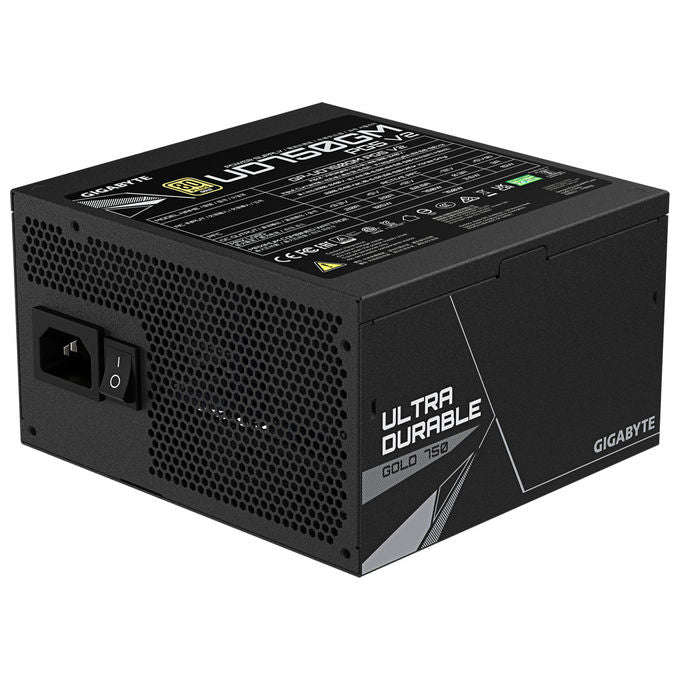 Gigabyte GP-UD750GM PG5 V2 EU Alimentatore ATX 750W 80 PLUS Gold Modulare PCIe Gen 5.1 ATX 3.1 Ventola 120mm colore Nero