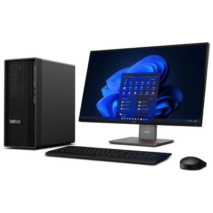Lenovo 30JQ00B5IX ThinkStation P2 Tower Gen 2 Workstation Intel Core Ultra 7 265 32 GB DDR5 1 TB SSD NVMe Windows 11 Pro colore Nero