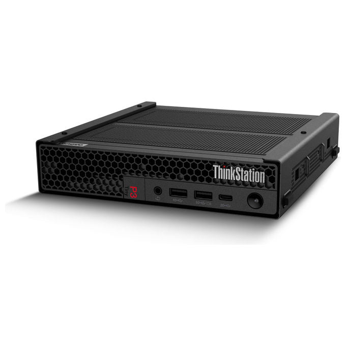 Lenovo 30K50072IX ThinkStation P3 Tiny Gen 2 Mini PC Workstation Intel Core Ultra 7 265 32 GB DDR5 1 TB SSD NVMe NVIDIA RTX A400 4 GB Windows 11 Pro colore Nero
