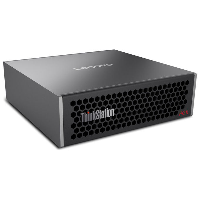 Lenovo 30KL000AIE ThinkStation PGX Mini PC NVIDIA Grace Blackwell GB10 128 GB LPDDR5x 4 TB SSD NVMe Wi-Fi 7 DGX OS colore Nero