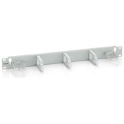 Equip 327312 Pannello di gestione cavi 19'' 1U 5 anelli Rack Mount colore Grigio