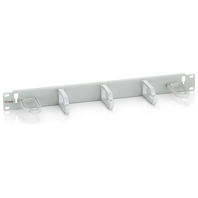 Equip 327312 Pannello di gestione cavi 19'' 1U 5 anelli Rack Mount colore Grigio