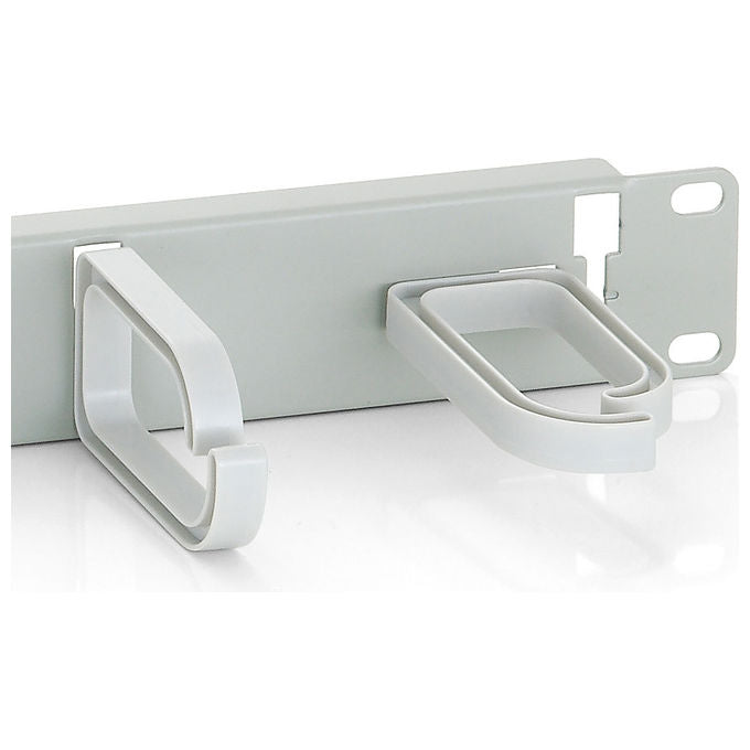 Equip 327312 Pannello di gestione cavi 19'' 1U 5 anelli Rack Mount colore Grigio