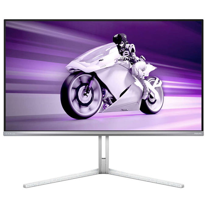 Philips 32M2N8900P-00 Evnia Monitor 31,5'' QD-OLED 4K UHD 240Hz 0,03ms HDR TrueBlack 400 KVM USB-C colore Bianco
