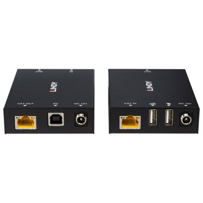 Lindy 39350 Extender KVM HDMI USB Cat.6 Full HD 1080p 60Hz 100 m colore Nero
