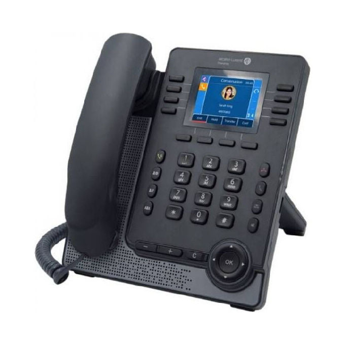 Alcatel-Lucent M5S Myriad Telefono IP VoIP Display 2,8'' 8 Account SIP PoE USB Microsoft Teams colore Grigio