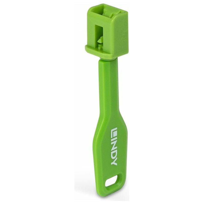 Lindy 47912 Bloccaporte SFP con chiave 10 pz colore Verde