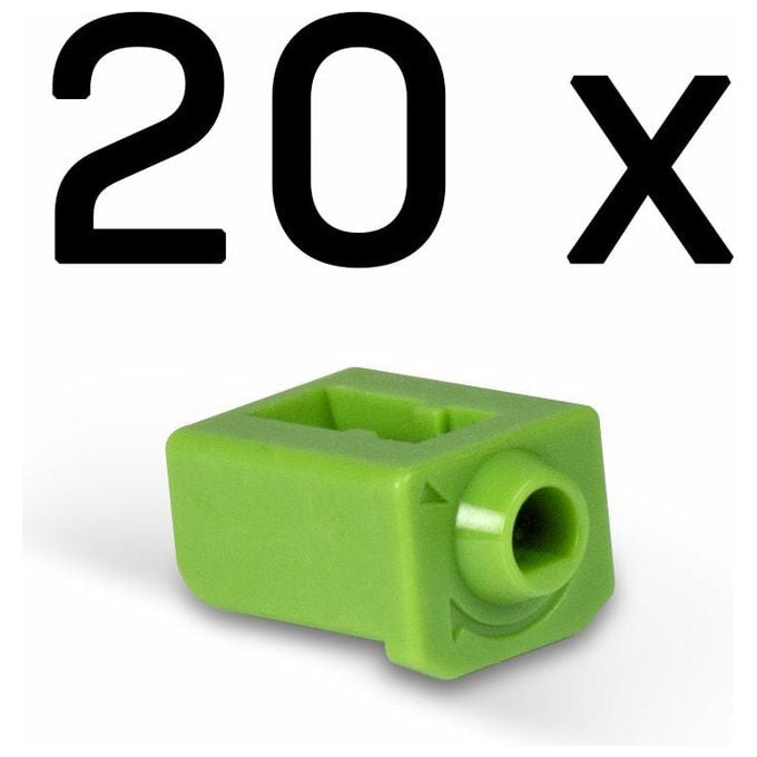 Lindy 47913 Bloccaporte SFP 20 pezzi ABS colore Verde