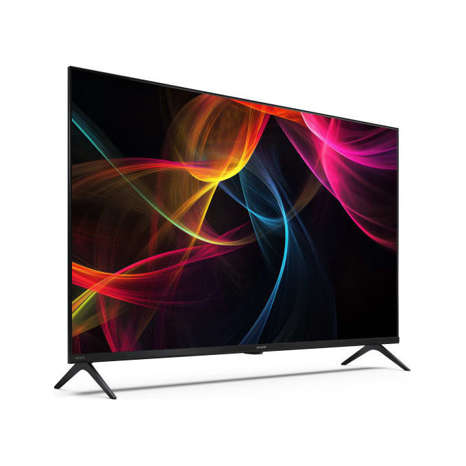 Sharp 55HL4265E TV LED 55'' 4K Ultra HD Google TV Dolby Vision Dolby Atmos Google Assistant Wi-Fi colore Nero