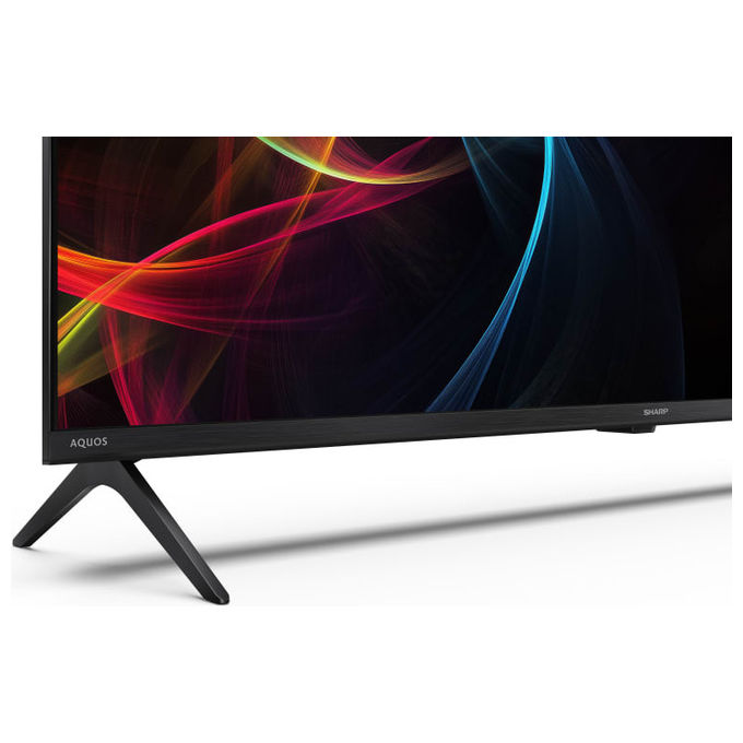 Sharp 55HL4265E TV LED 55'' 4K Ultra HD Google TV Dolby Vision Dolby Atmos Google Assistant Wi-Fi colore Nero