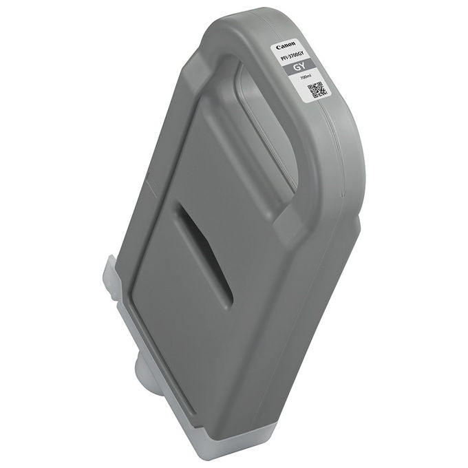 Canon PFI-3700GY Serbatoio Inchiostro Inkjet Originale 700 ml per imagePROGRAF PRO-6600 PRO-4600 PRO-2600 colore Grigio