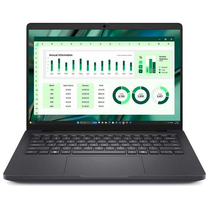 Dell MC14250 Pro Max 14 Workstation Mobile Intel Core Ultra 7 16 GB 512 GB SSD NVIDIA RTX PRO 500 Windows 11 Pro colore Nero