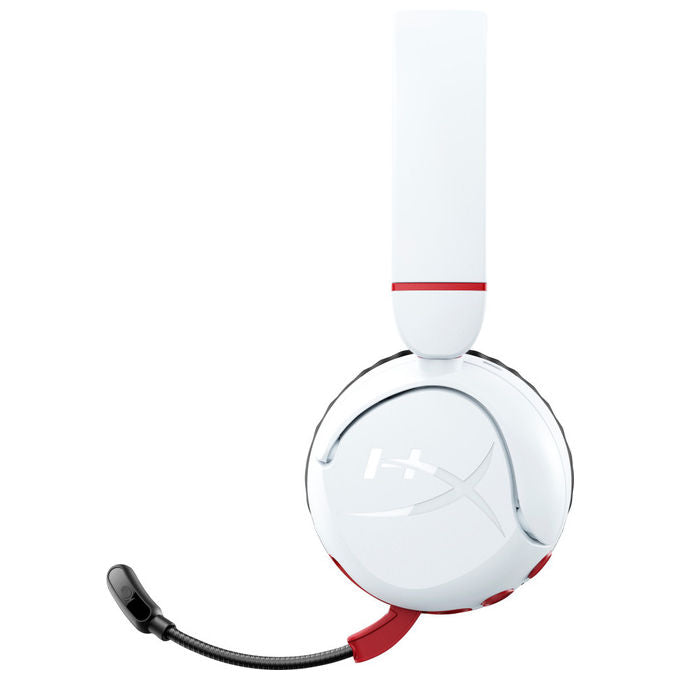 HyperX 7G8F2AA Cloud Mini Cuffie Gaming Wireless Bluetooth 5.3 20m Microfono Flip-to-Mute 25h autonomia colore Bianco