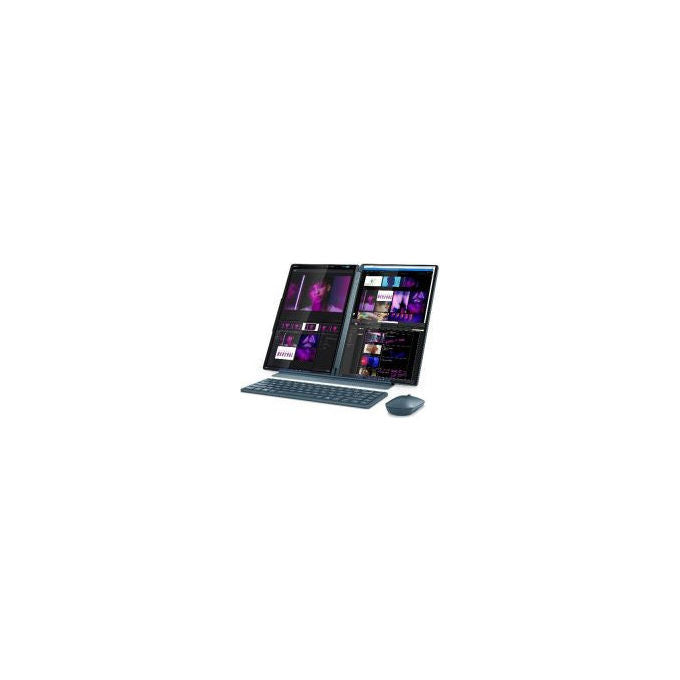 Lenovo 83KJ004DIX Yoga Book 9 Notebook 2 in 1 14 pollici OLED Intel Core Ultra 7 32 GB RAM 1024 GB SSD Windows 11 Home colore Teal