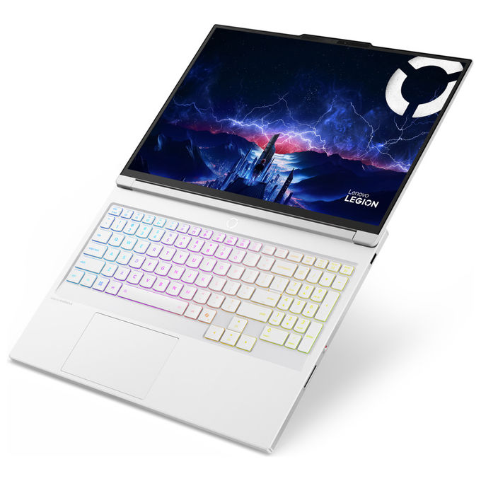 Lenovo 83KY007JIX Legion 7 Notebook Gaming 16 OLED Intel Core Ultra 7 32GB DDR5 SSD 1TB RTX 5060 Wi-Fi 7 Windows 11 colore Bianco