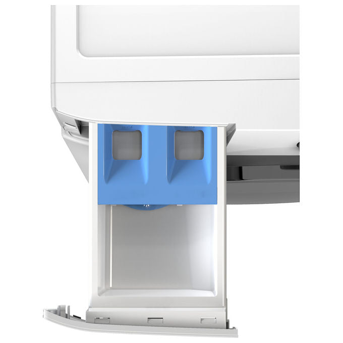 Beko BMX8126DB b100 Lavatrice Frontale 8 Kg 1200 rpm Classe A Inverter Vapore Display XL (85x60x52 cm) colore Bianco