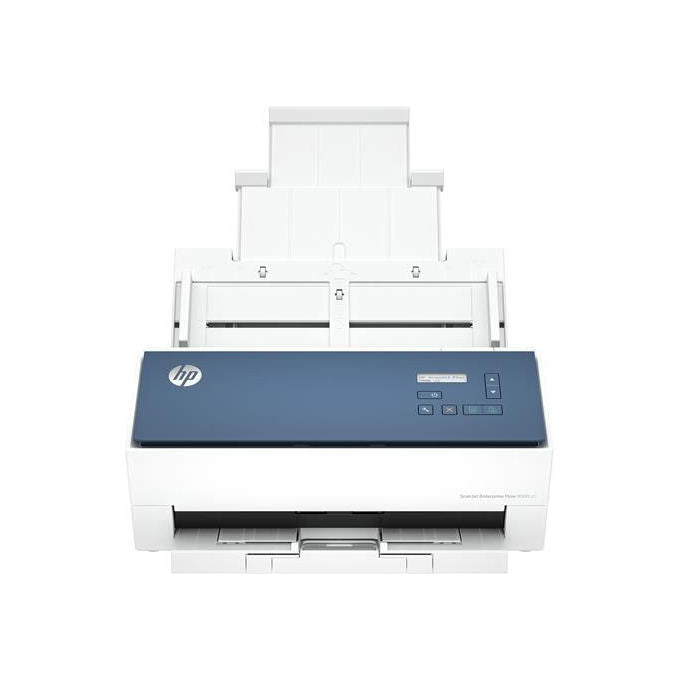 HP 8Q4W0A#B19 ScanJet Enterprise Flow 9000 s1 Scanner a Foglio ADF A3 Fronte Retro 600x600 DPI 80 ppm colore Bianco Blu