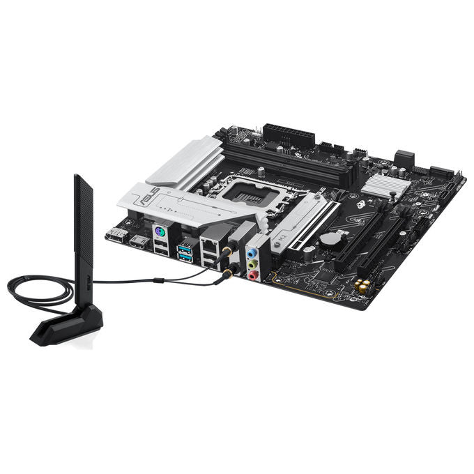 Asus PRIME B760M-A WIFI II Scheda Madre micro ATX Intel B760 LGA 1700 DDR5 Wi-Fi 6E Bluetooth 5.4 2.5 Gigabit Ethernet