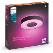 Philips Hue 929003526301 Xamento Plafoniera Smart LED per Bagno IP44 White and Color Ambiance 33.5W colore Nero