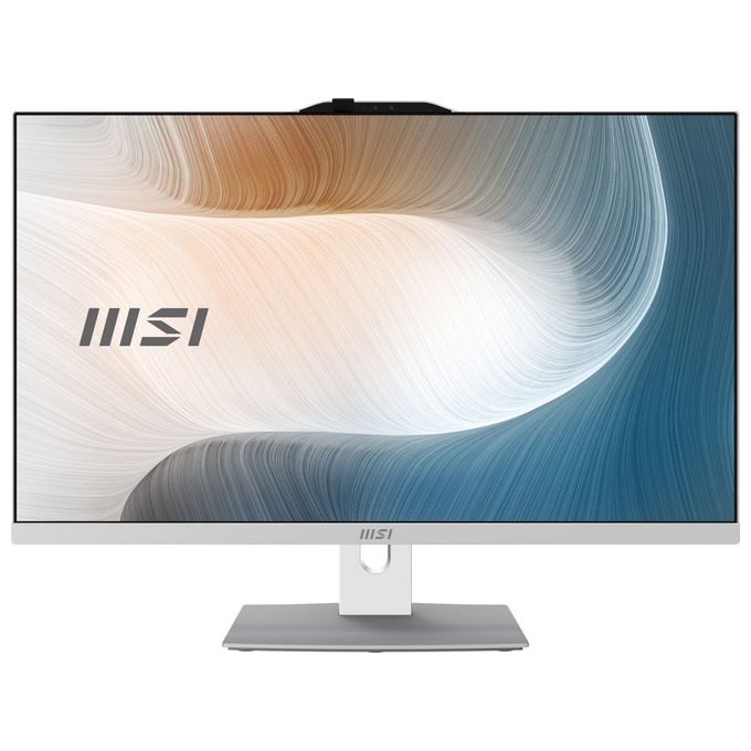 MSI MODERN AM272P 1M-1095XEU PC All-in-one 27'' Intel Core 7 150U 16 GB DDR5 1 TB SSD NVMe Wi-Fi 6E colore Bianco