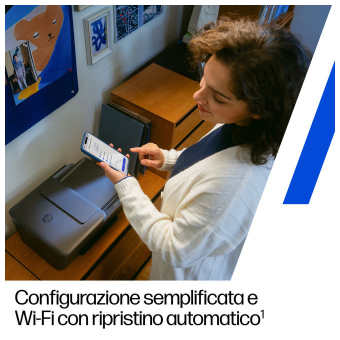 HP A24HPB DeskJet 4310 Stampante Multifunzione Inkjet Colore Wi-Fi ADF AirPrint HP Instant Ink 4800x1200 DPI colore Grigio