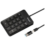 Targus AKP13GL Tastierino Numerico USB 18 tasti Plug and Play cavo 1,5 m compatibile Windows macOS Chrome OS colore Nero