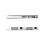 Allied Telesis AT-X560-28YSQ Switch L3 Stackable 24x SFP28 25 Gbps 4x QSFP28 100 Gbps Dual PSU