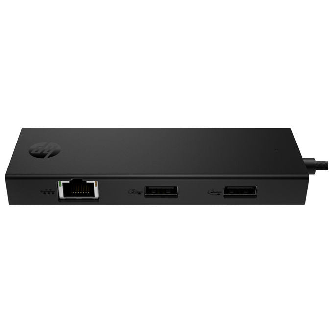HP B8SV8AA Hub USB-C Portatile Docking Station 2x USB-A 1x USB-C Ethernet 1 Gbps 5 Gbps colore Nero