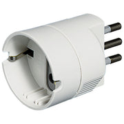 BTicino S3623DE Adattatore Spina 2P+T 10A Presa P30 250V 1500W colore Bianco