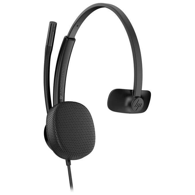HP Poly C01B2AA Mission 415 Cuffie Monoaurali USB-C Microfono Noise Cancelling Cavo 2 m colore Nero