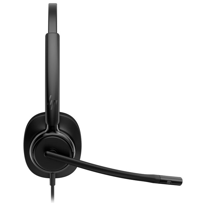 HP Poly C01B3AA Mission 425 Cuffie Stereo Cablate USB Microfono AI Super Wideband SoundGuard colore Nero