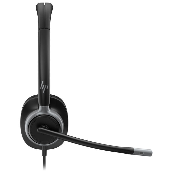 HP Poly C01C6AA Mission 625 Cuffie Stereo Cablate USB-C Microfono Boom Cancellazione Rumore IA Busy Light colore Nero